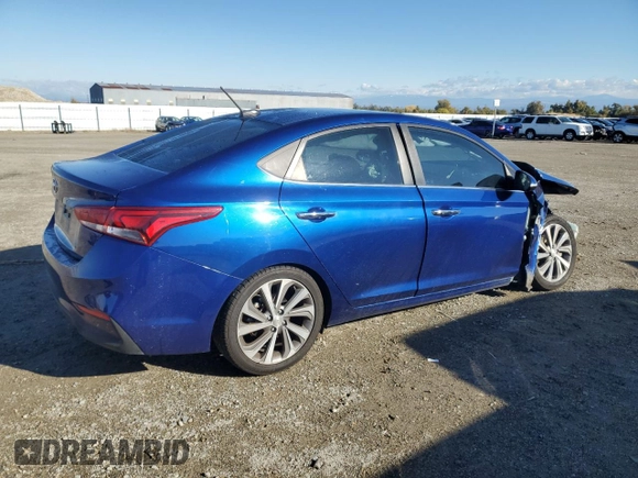 2018 Hyundai Accent Limited with VIN 3KPC34A32JE013538, listed as a Copart auction lot 80863134 with 0 mi miles and Salvage Title. Bid and sale history available at carsss.com. Image 3.