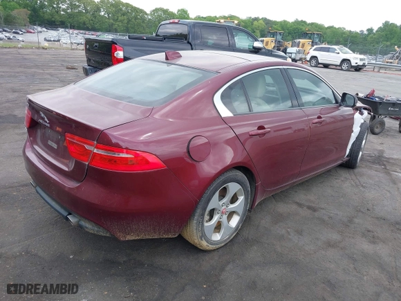 2017 Jaguar XE 25t with VIN SAJAR4BG4HA964555, listed as a IAAI auction lot 42105377 with 89,675 mi miles. Bid and sale history available at carsss.com. Image 4.
