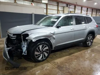 2025 Volkswagen Atlas SE with VIN 1V2HR2CA9SC535384, listed as a Copart auction lot 62152365 with 14,535 mi miles and Clean title. Bid and sale history available at DreamBid. Image 1.
