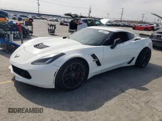 2019 Chevrolet Corvette Grand Sport 1LT with VIN 1G1YW2D76K5100168, listed as a Copart auction lot 48266214 with 0 mi miles and Salvage Title. Bid and sale history available at carsss.com. Image 1.