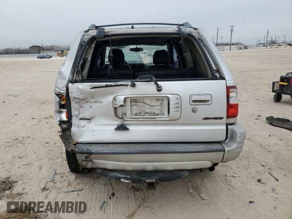 2000 Isuzu Rodeo S with VIN 4S2CK58W8Y4351180, listed as a Copart auction lot 44648595 with 375,829 mi miles and Salvage title. Bid and sale history available at DreamBid. Image 6.