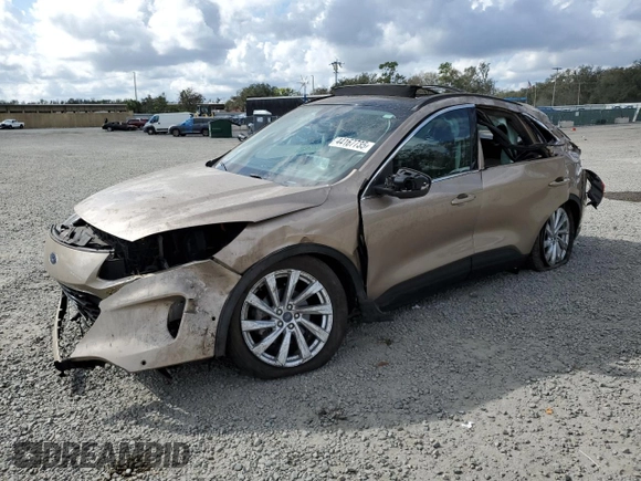 2021 Ford Escape Titanium Hybrid z VIN 1FMCU0DZXMUB05228, wystawiony jako Copart lot #44167735 z przebiegiem Nie podano mil oraz Nie do naprawy • Non repairable. Historia ofert i sprzedaży dostępna na DreamBid. Obrazek 1.