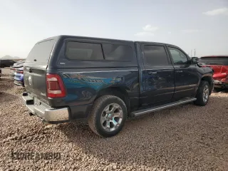 2020 Ram 1500 Big Horn with VIN 1C6SRFFM6LN201007, listed as a Copart auction lot 46459055 with 0 mi miles and Salvage Title. Bid and sale history available at carsss.com. Image 3.