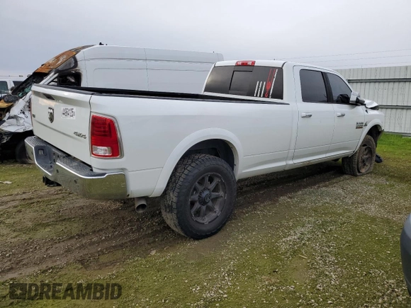 2014 Ram 3500 Laramie with VIN 3C63R3JL9EG248528, listed as a Copart auction lot 44964125 with 247,244 mi miles and Salvage Title. Bid and sale history available at carsss.com. Image 3.