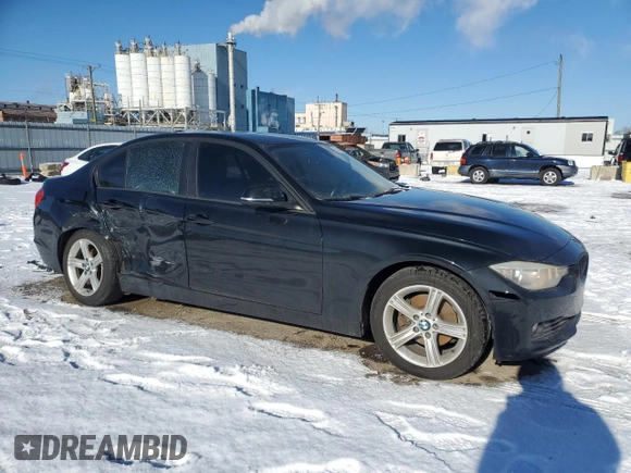 2014 BMW 3 Series 328i with VIN WBA3A5G53ENP28184, listed as a Copart auction lot 87889975 with 115,226 mi miles and Salvage Title. Bid and sale history available at DreamBid. Image 4.