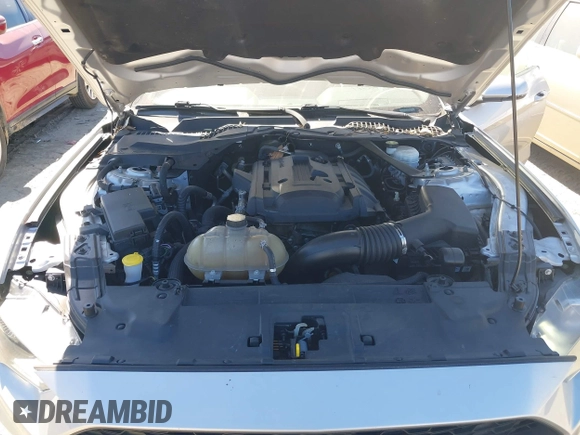 2019 Ford Mustang EcoBoost with VIN 1FATP8UH5K5181843, listed as a IAAI auction lot 41682894 with 61,673 mi miles and . Bid and sale history available at carsss.com. Image 10.