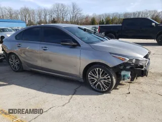 2023 Kia Forte GT-Line with VIN 3KPF54AD8PE667131, listed as a Copart auction lot 47463745 with 49,048 mi miles and Salvage Title. Bid and sale history available at carsss.com. Image 4.