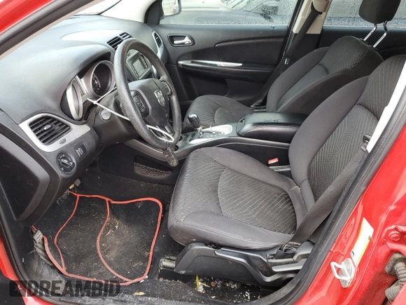 2013 Dodge Journey SXT with VIN 3C4PDDBG1DT593302, listed as a Copart auction lot 44517955 with 176,136 mi miles and Salvage title. Bid and sale history available at DreamBid. Image 7.