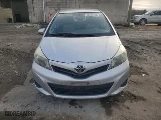 2012 Toyota Yaris L with VIN JTDKTUD37CD537828, listed as a Copart auction lot 86870354 with 161,893 mi miles and Salvage Title. Bid and sale history available at carsss.com. Image 5.