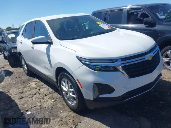 2024 Chevrolet Equinox LT z VIN 3GNAXKEG3RS232431, wystawiony jako IAAI lot #42021525 z przebiegiem 8 090 mil mil oraz . Historia ofert i sprzedaży dostępna na DreamBid. Obrazek 1.