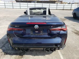 2023 BMW M4 Competition xDrive with VIN WBS33BA03PCM38205, listed as a Copart auction lot 53712114 with 0 mi miles and Salvage Title. Bid and sale history available at carsss.com. Image 6.