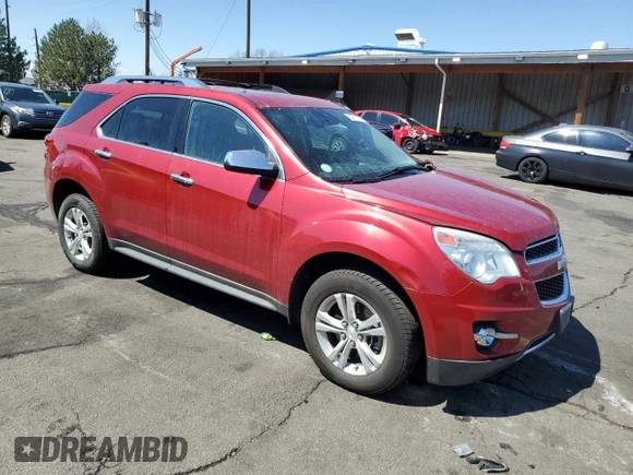 2013 Chevrolet Equinox LTZ with VIN 2GNFLGE33D6337375, listed as a Copart auction lot 52931175 with 107,371 mi miles and Salvage Title. Bid and sale history available at carsss.com. Image 4.