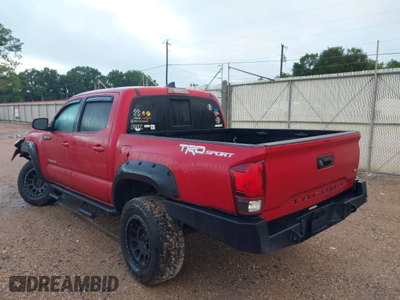 2019 Toyota Tacoma SR5 with VIN 3TMAZ5CN1KM092783, listed as a IAAI auction lot 42181784 with 86,272 mi miles and . Bid and sale history available at DreamBid. Image 3.