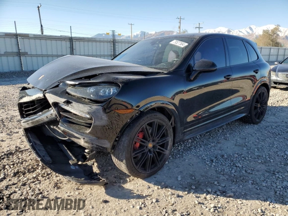2014 Porsche Cayenne Turbo with VIN WP1AC2A23ELA87288, listed as a Copart auction lot 79527584 with 131,069 mi miles and Salvage title. Bid and sale history available at DreamBid. Image 1.