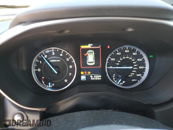 2021 Subaru Ascent Touring with VIN 4S4WMARDXM3454847, listed as a Copart auction lot 49507575 with 43,123 mi miles and Salvage Title. Bid and sale history available at carsss.com. Image 9.