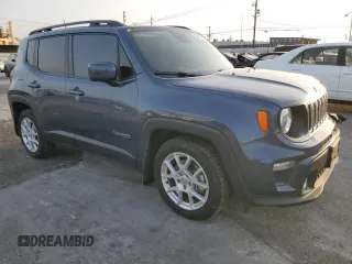 2021 Jeep Renegade Latitude z VIN ZACNJCBB3MPN13260, wystawiony jako Copart lot #43588315 z przebiegiem 47 494 mil mil oraz Szkoda całkowita • Salvage title. Historia ofert i sprzedaży dostępna na DreamBid. Obrazek 4.