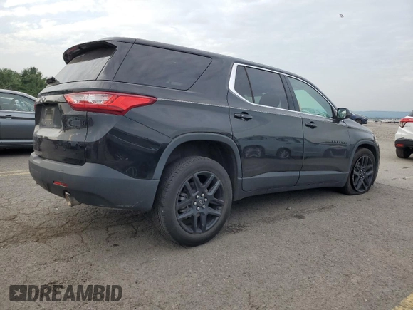 2021 Chevrolet Traverse LS with VIN 1GNERFKW4MJ116793, listed as a Copart auction lot 69139824 with 22,483 mi miles and Salvage Title. Bid and sale history available at carsss.com. Image 3.