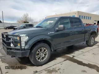 2015 Ford F-150 XLT w/HD Payload Pkg with VIN 1FTFW1EF9FKD72378, listed as a Copart auction lot 49446615 with 193,731 mi miles and Salvage Title. Bid and sale history available at carsss.com. Image 1.