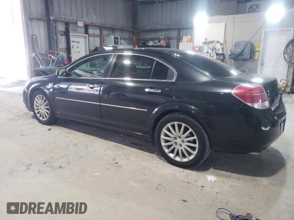 2008 Saturn Aura XR with VIN 1G8ZV57758F141660, listed as a Copart auction lot 52259805 with 105,806 mi miles and Salvage Title. Bid and sale history available at carsss.com. Image 2.