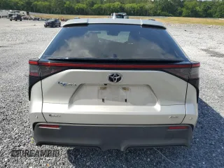 2024 Toyota bZ4X XLE with VIN JTMABACA4RA056975, listed as a Copart auction lot 58435305 with 24,205 mi miles and Salvage title. Bid and sale history available at DreamBid. Image 6.