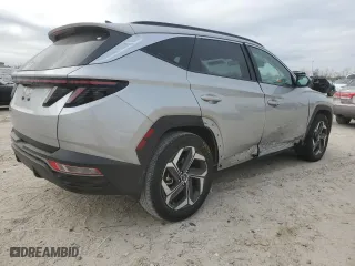 2024 Hyundai Tucson SEL with VIN 5NMJF3DE1RH357825, listed as a Copart auction lot 44828455 with 14,534 mi miles and Salvage Title. Bid and sale history available at carsss.com. Image 3.