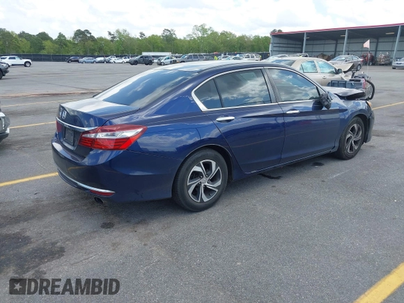 2017 Honda Accord Sedan LX with VIN 1HGCR2F31HA308737, listed as a IAAI auction lot 41931514 with 127,106 mi miles. Bid and sale history available at carsss.com. Image 4.