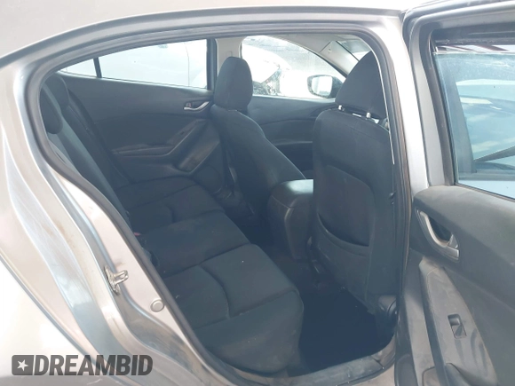 2015 Mazda 3 i SV with VIN JM1BM1T78F1252478, listed as a IAAI auction lot 42062824 with 122,799 mi miles. Bid and sale history available at carsss.com. Image 8.