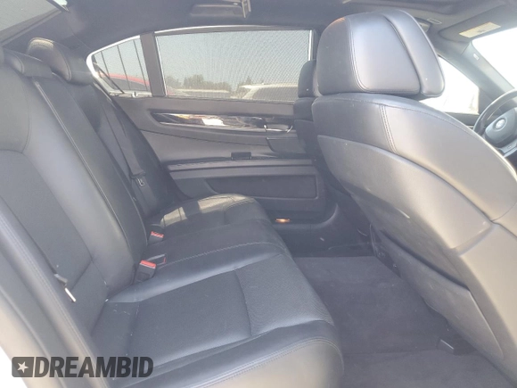 2012 BMW 7 Series 750Li with VIN WBAKB8C50CDX21017, listed as a Copart auction lot 61615935 with 110,600 mi miles and Clean title. Bid and sale history available at DreamBid. Image 10.