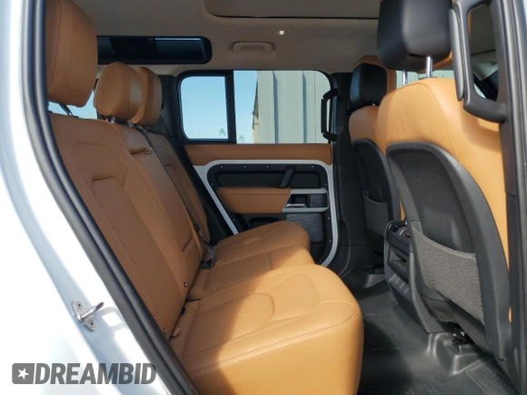 2023 Land Rover Defender S with VIN SALEJ7EX2P2158154, listed as a Copart auction lot 46595065 with 13,045 mi miles and Salvage title. Bid and sale history available at DreamBid. Image 12.
