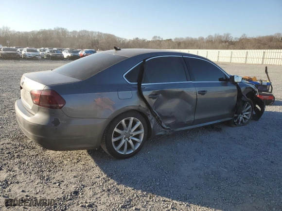 2015 Volkswagen Passat 1.8T S with VIN 1VWAT7A39FC112443, listed as a Copart auction lot 46437775 with 139,989 mi miles and Salvage Title. Bid and sale history available at carsss.com. Image 3.