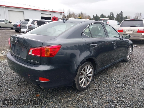 2010 Lexus IS 250 with VIN JTHCF5C25A5036971, listed as a IAAI auction lot 41861183 with 82,253 mi miles and . Bid and sale history available at carsss.com. Image 4.