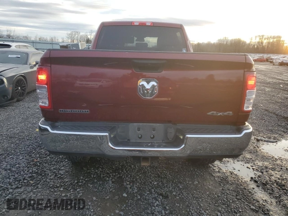 2022 Ram 2500 Big Horn with VIN 3C6UR5DL4NG263224, listed as a Copart auction lot 82410244 with 83,126 mi miles and Salvage Title. Bid and sale history available at carsss.com. Image 6.