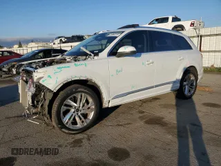 2022 Audi Q7 Premium Plus with VIN WA1LXBF71ND017280, listed as a Copart auction lot 43982215 with 46,575 mi miles and Salvage title. Bid and sale history available at DreamBid. Image 1.