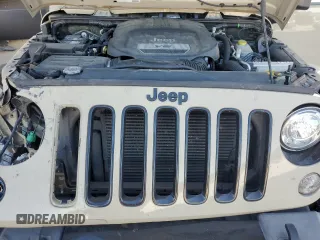2018 Jeep Wrangler JK Unlimited Sahara with VIN 1C4BJWEGXJL889159, listed as a Copart auction lot 76523774 with 77,528 mi miles and Salvage Title. Bid and sale history available at carsss.com. Image 11.