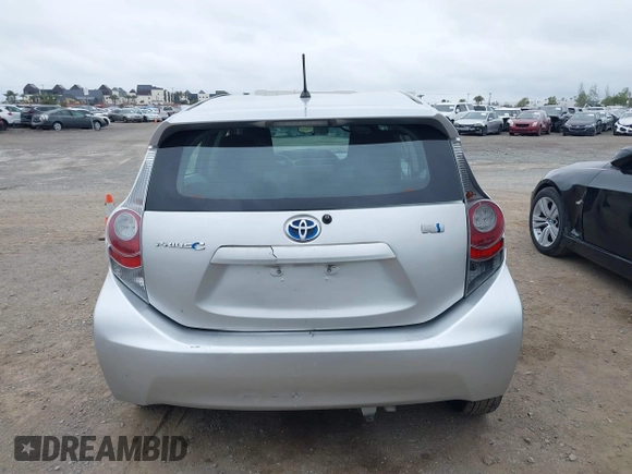 2013 Toyota Prius One with VIN JTDKDTB38D1552111, listed as a IAAI auction lot 41884696 with 151,987 mi miles. Bid and sale history available at carsss.com. Image 16.
