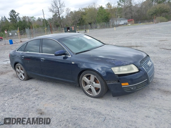 2005 Audi A6 with VIN WAUDG74F35N119978, listed as a IAAI auction lot 41835642 with 205,660 mi miles. Bid and sale history available at carsss.com. Image 1.