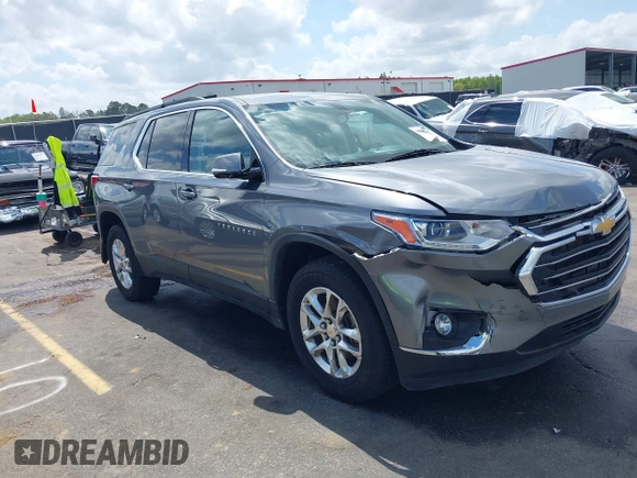 2020 Chevrolet Traverse LT Cloth with VIN 1GNERGKW7LJ133074, listed as a IAAI auction lot 41945153 with 78,983 mi miles. Bid and sale history available at carsss.com. Image 1.