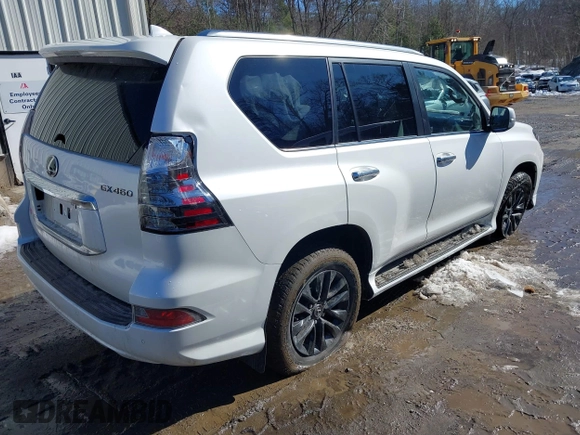 2021 Lexus GX 460 Premium z VIN JTJAM7BX3M5288145, wystawiony jako IAAI lot #41651164 z przebiegiem 42 101 mil mil oraz . Historia ofert i sprzedaży dostępna na DreamBid. Obrazek 4.