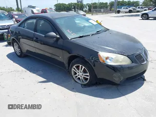 2006 Pontiac G6 6-Cyl with VIN 1G2ZG558264259223, listed as a IAAI auction lot 42075782 with 1 mi miles. Bid and sale history available at carsss.com. Image 1.