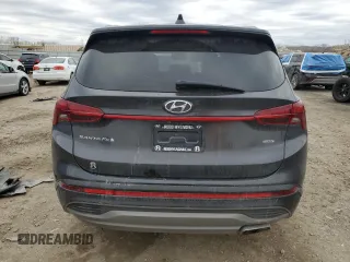 2021 Hyundai Santa Fe SE with VIN 5NMS1DAJ3MH369641, listed as a Copart auction lot 44532195 with 99,463 mi miles and Salvage Title. Bid and sale history available at carsss.com. Image 6.