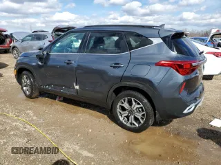 2021 Kia Seltos EX with VIN KNDERCAA9M7213448, listed as a Copart auction lot 49551385 with 58,771 mi miles and Salvage Title. Bid and sale history available at carsss.com. Image 2.