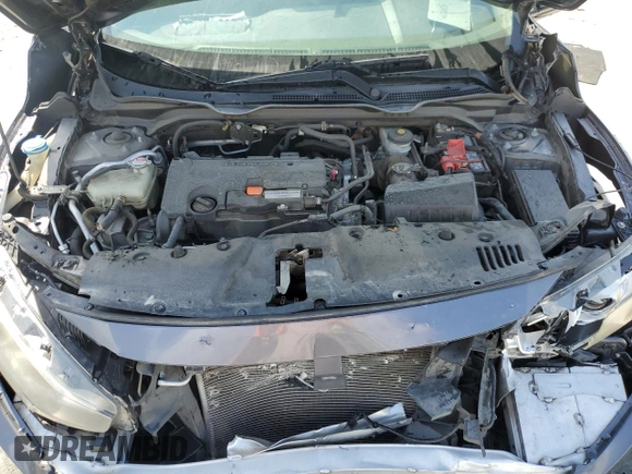 2017 Honda Civic Sedan LX with VIN 19XFC2F52HE062826, listed as a Copart auction lot 50692755 with 123,569 mi miles and Salvage Title. Bid and sale history available at carsss.com. Image 11.