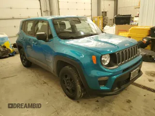 2022 Jeep Renegade Sport with VIN ZACNJDA11NPN65003, listed as a Copart auction lot 45895355 with 45,247 mi miles and Clean title. Bid and sale history available at DreamBid. Image 4.
