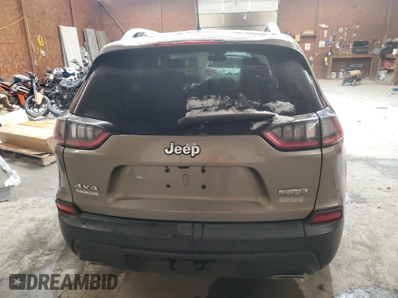 2021 Jeep Cherokee Latitude Lux z VIN 1C4PJMMX9MD122431, wystawiony jako Copart lot #82842834 z przebiegiem 72 284 mil mil oraz Szkoda całkowita • Salvage title. Historia ofert i sprzedaży dostępna na DreamBid. Obrazek 6.