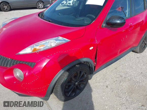 2014 Nissan Juke Nismo with VIN JN8AF5MR0ET353793, listed as a IAAI auction lot 41417228 with 104,168 mi miles and . Bid and sale history available at DreamBid. Image 12.