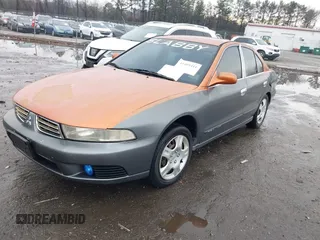 2003 Mitsubishi Galant ES with VIN 4A3AA46G83E136877, listed as a IAAI auction lot 41469411 with 307,492 mi miles. Bid and sale history available at carsss.com. Image 2.