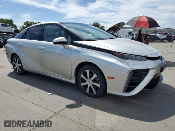 2017 Toyota Mirai with VIN JTDBVRBD5HA003769, listed as a Copart auction lot 52921395 with 78,710 mi miles and Clean Title. Bid and sale history available at DreamBid. Image 4.