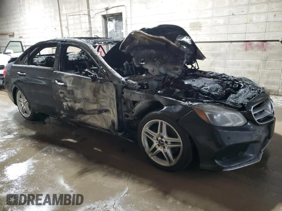 2014 Mercedes-Benz E-Class E 350 Luxury with VIN WDDHF8JB9EA904288, listed as a Copart auction lot 47801745 with 0 mi miles and Salvage Title. Bid and sale history available at carsss.com. Image 4.