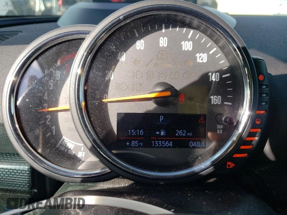 2017 MINI Clubman Cooper S with VIN WMWLU5C36H2E83921, listed as a Copart auction lot 79326784 with 133,564 mi miles and Salvage Title. Bid and sale history available at carsss.com. Image 9.