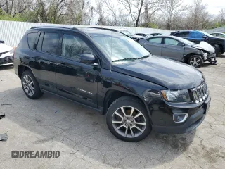 2016 Jeep Compass High Altitude Edition with VIN 1C4NJDEB1GD803665, listed as a Copart auction lot 50702205 with 130,070 mi miles and Salvage Title. Bid and sale history available at carsss.com. Image 4.